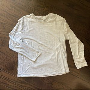 Old Navy White Long Sleeve Shirt